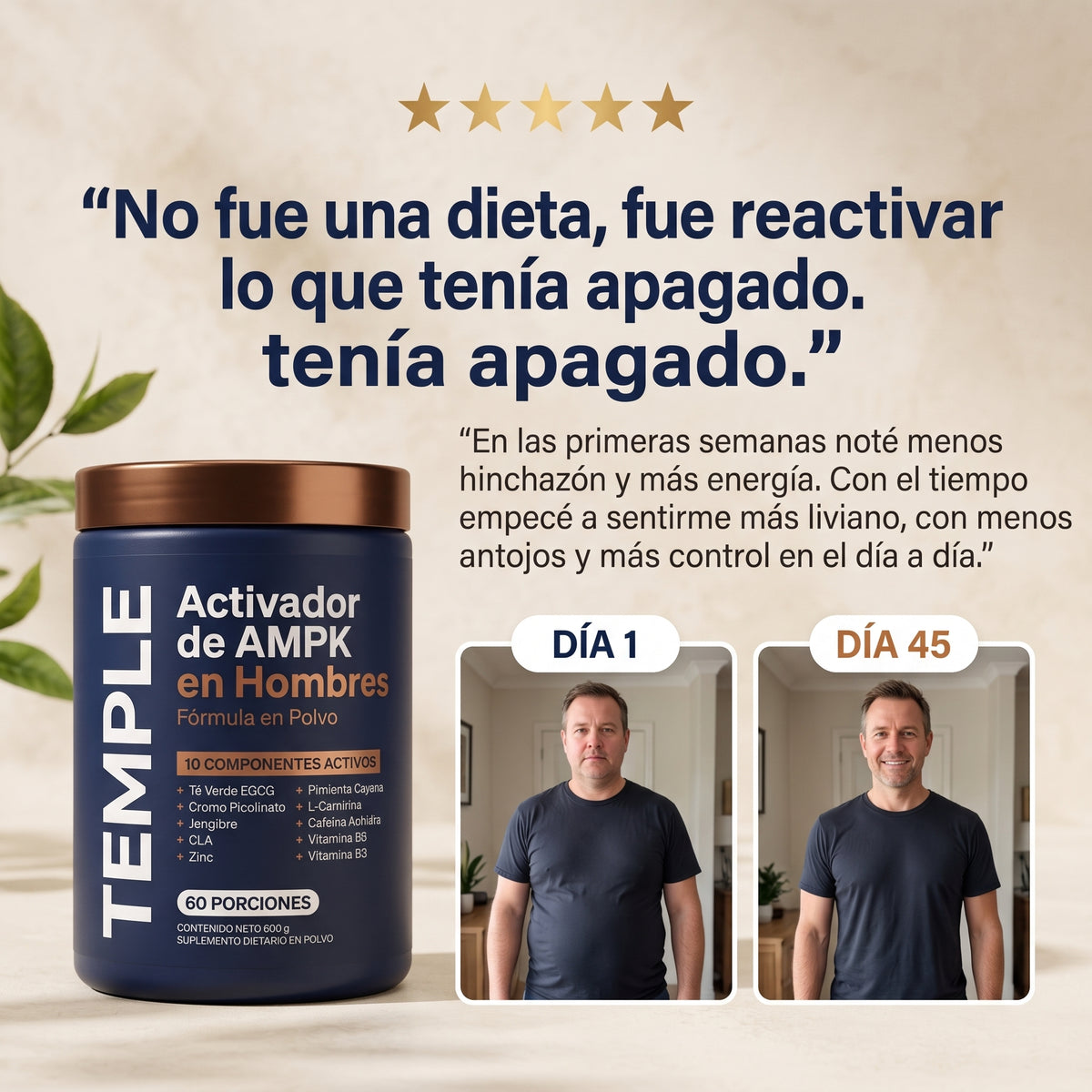 TEMPLE — Recuperá un cuerpo firme, sin panza y con energía real.